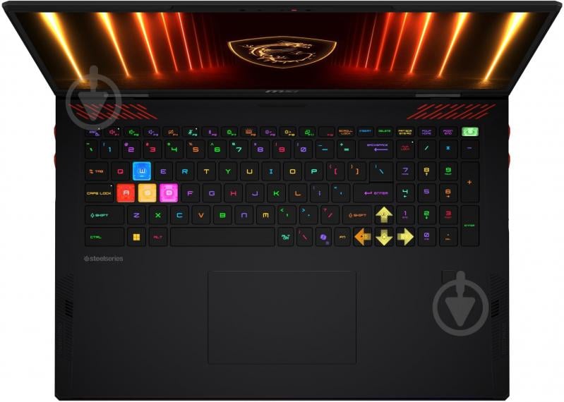 Ноутбук MSI Raider 18 HX AI 18" (A2XWIG-251UA) black - фото 4 Ноутбук MSI Raider 18 HX AI 18" (A2XWIG-251UA) black - фото 4