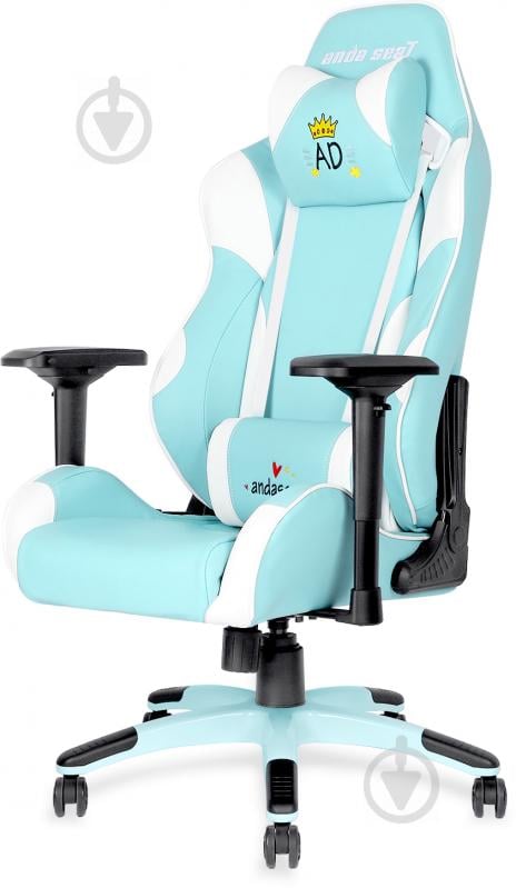 Кресло Anda Seat Soft Kitty Size M Blue (AD7-24-EW-PV-W01) голубой - фото 2