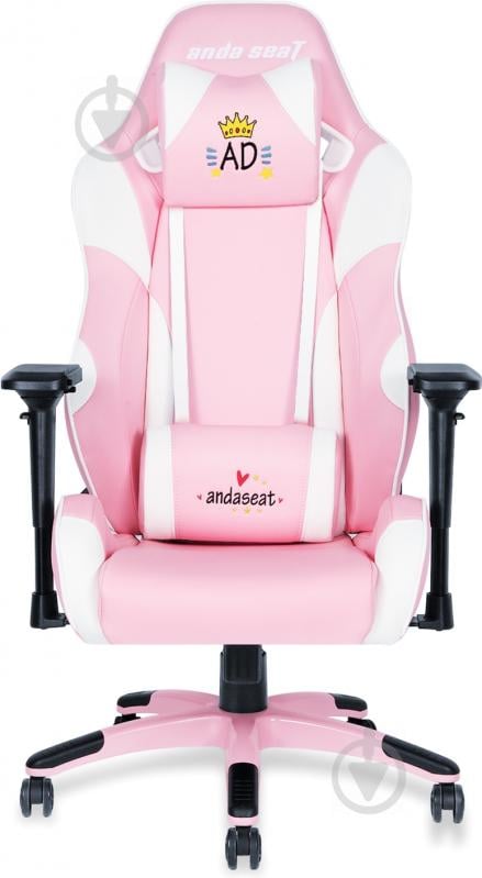 Кресло Anda Seat Soft Kitty Size M Pink (AD7-24-PW-PV-W01) розовый - фото 1