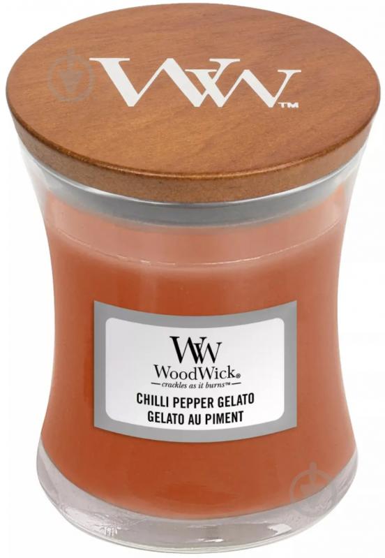 Свеча ароматическая Woodwick Mini Chilli Pepper Gelato 85 г - фото 1