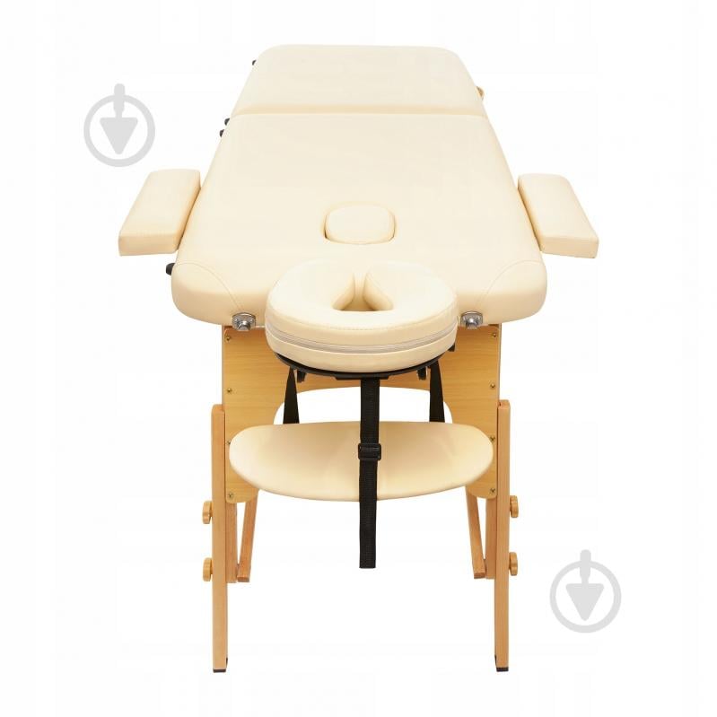 Массажный стол 4fizjo складной Massage Table Wood W60 Beige (P-5907739318350) - фото 6