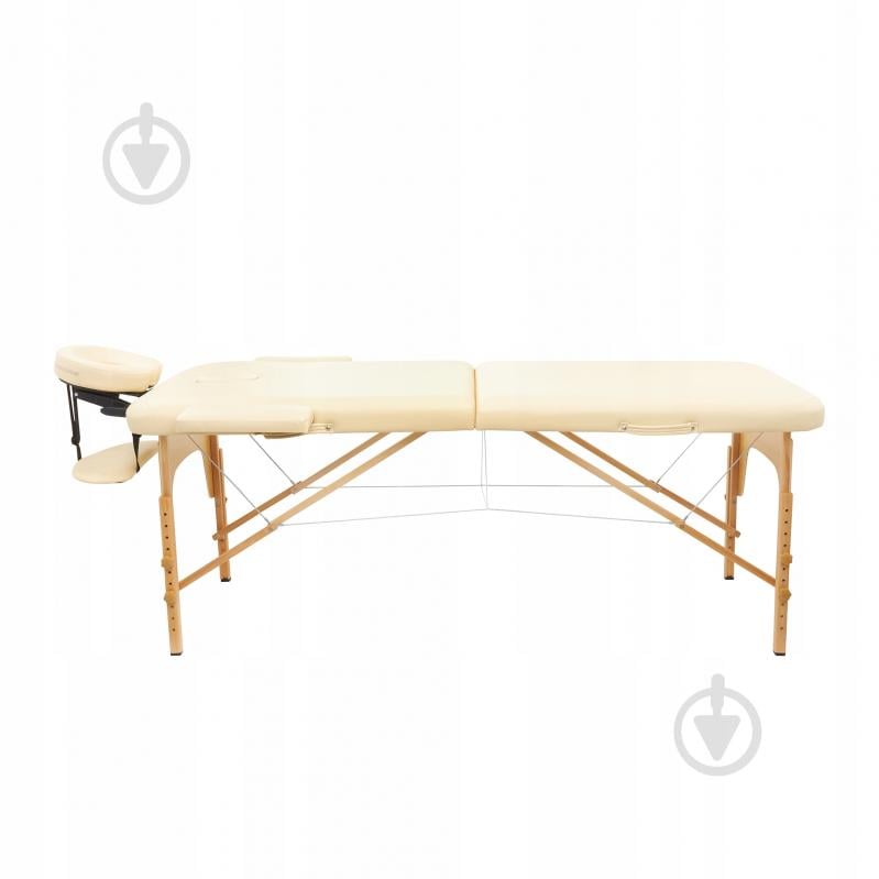 Массажный стол 4fizjo складной Massage Table Wood W60 Beige (P-5907739318350) - фото 8