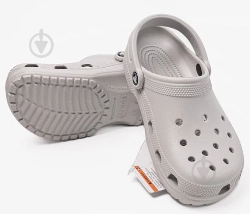 Сабо Crocs Classic Atm 10001-1FT р.38/39 серый - фото 6