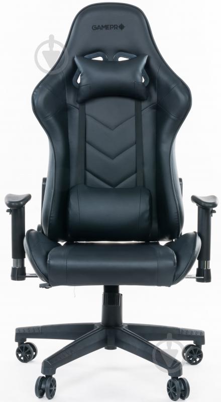 Крісло GamePro Raptor Black (GC-590-Black) чорний - фото 1 Крісло GamePro Raptor Black (GC-590-Black) чорний - фото 1