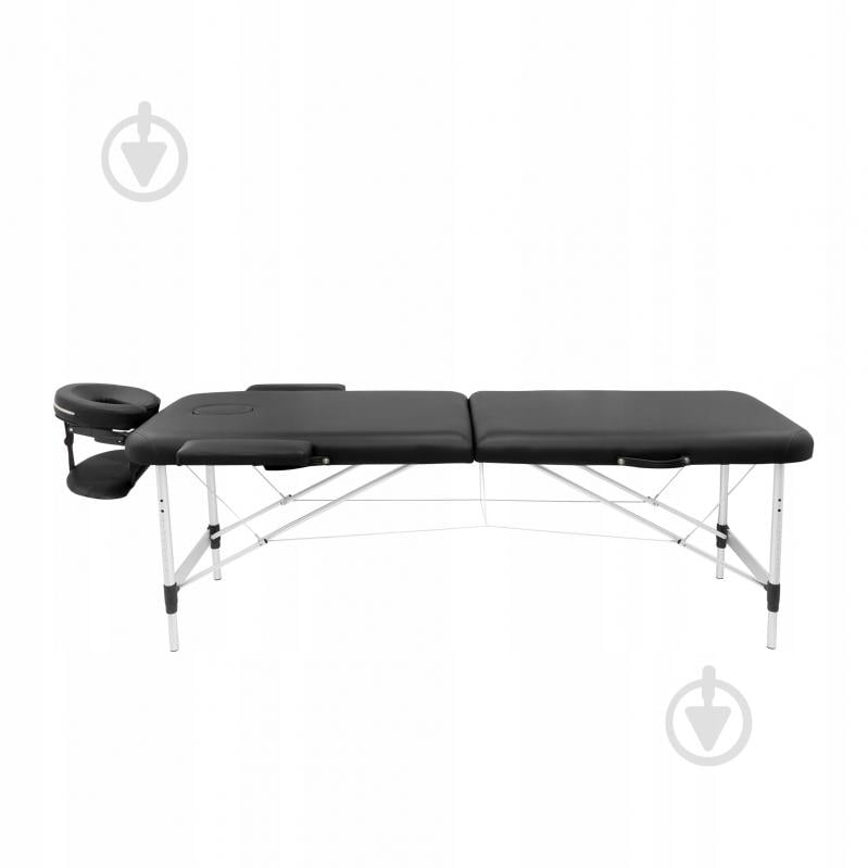 Масажний стіл 4fizjo складний Massage Table Alu W60 Black (P-5907739318374) - фото 5