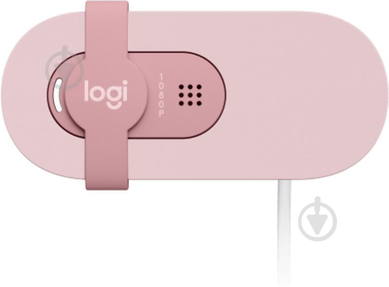 Веб-камера Logitech Brio 100 Full HD Rose USB (960-001623) - фото 5