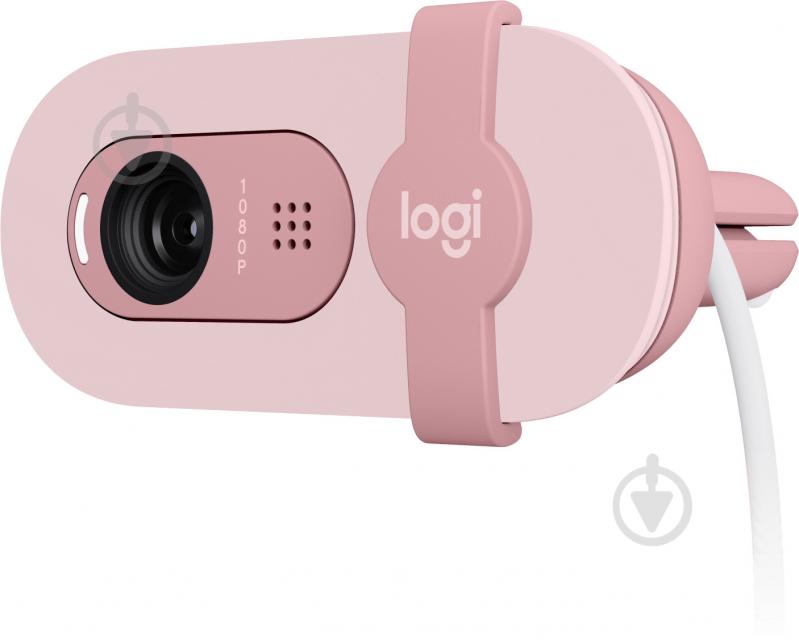 Веб-камера Logitech Brio 100 Full HD Rose USB (960-001623) - фото 4