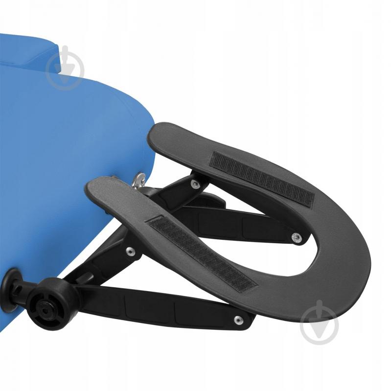 Масажний стіл 4fizjo складний Massage Table Alu W60 Blue (P-5907739318404) - фото 11