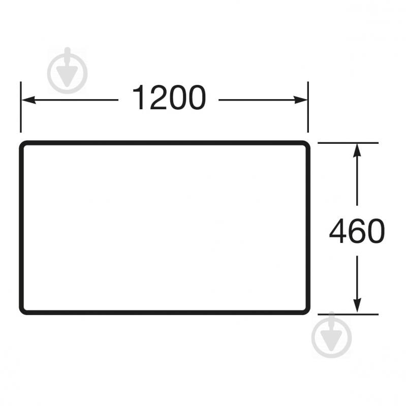 Столешница ROCA Victoria Basic Modular 120 см дуб A857508155 - фото 2