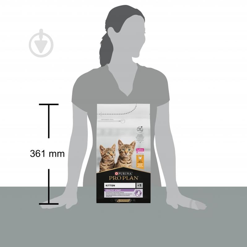 Корм сухой для котят ProPlan by Purina Kitten <1 Healthy Start с курицей 1,5 кг - фото 4 Корм сухой для котят ProPlan by Purina Kitten <1 Healthy Start с курицей 1,5 кг - фото 4