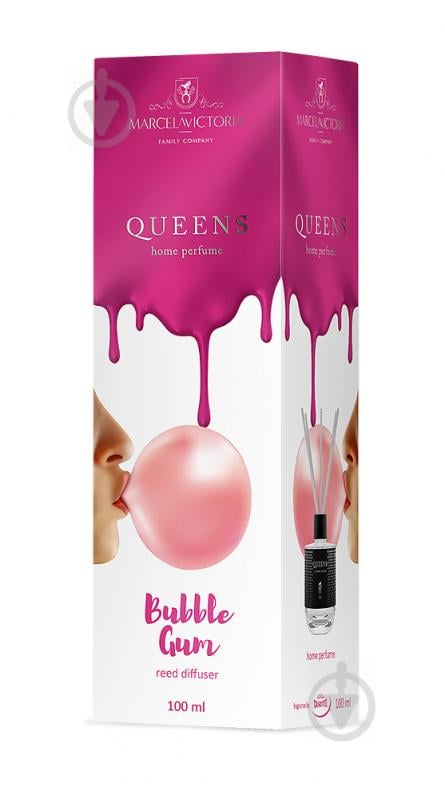 Аромадифузор MarcelaVictoria Queens Bubble Gum Жувальна гумка 100 мл - фото 1