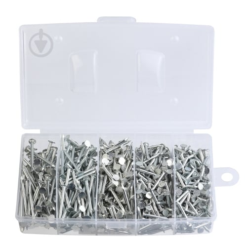 Набор гвоздей №15 белый цинк - фото 2 Набор гвоздей №15 белый цинк - фото 2