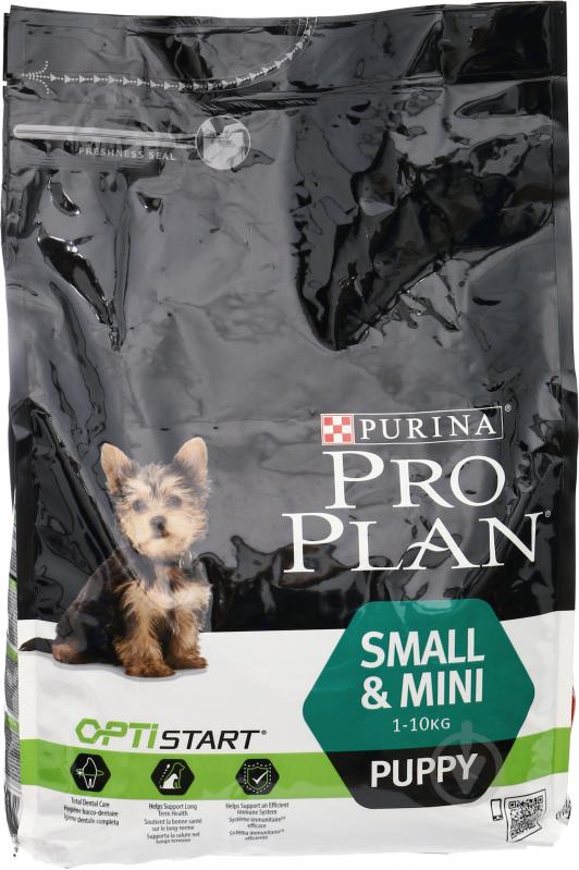 Корм для малих порід Pro Plan Pro Plan Puppy Small&Mini із куркою 3 кг 3 кг - фото 1