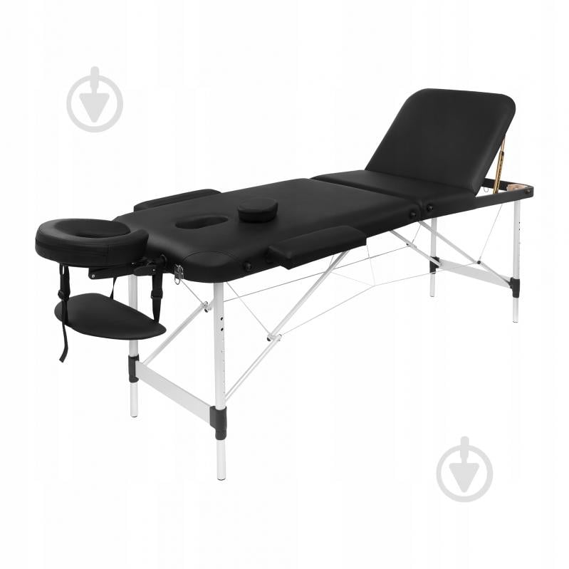 Масажний стіл 4fizjo складний Massage Table+ Alu W60 Black (P-5907739318381) - фото 11