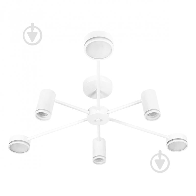 Люстра стельова ARDERO ML486-6 під лампу GX53/MR16 6xGU10 білий мат 80978 - фото 1