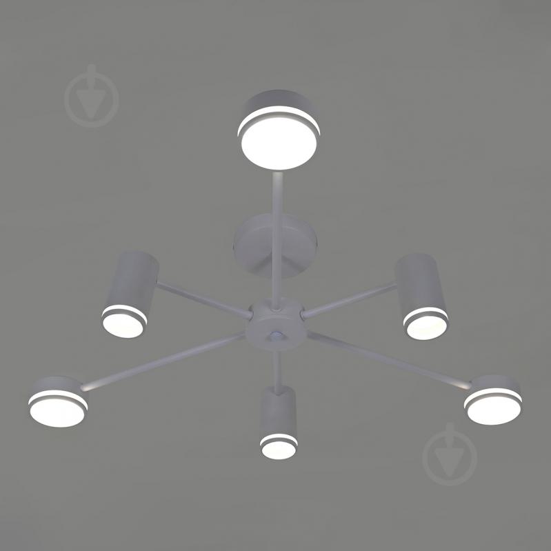 Люстра стельова ARDERO ML486-6 під лампу GX53/MR16 6xGU10 білий мат 80978 - фото 3