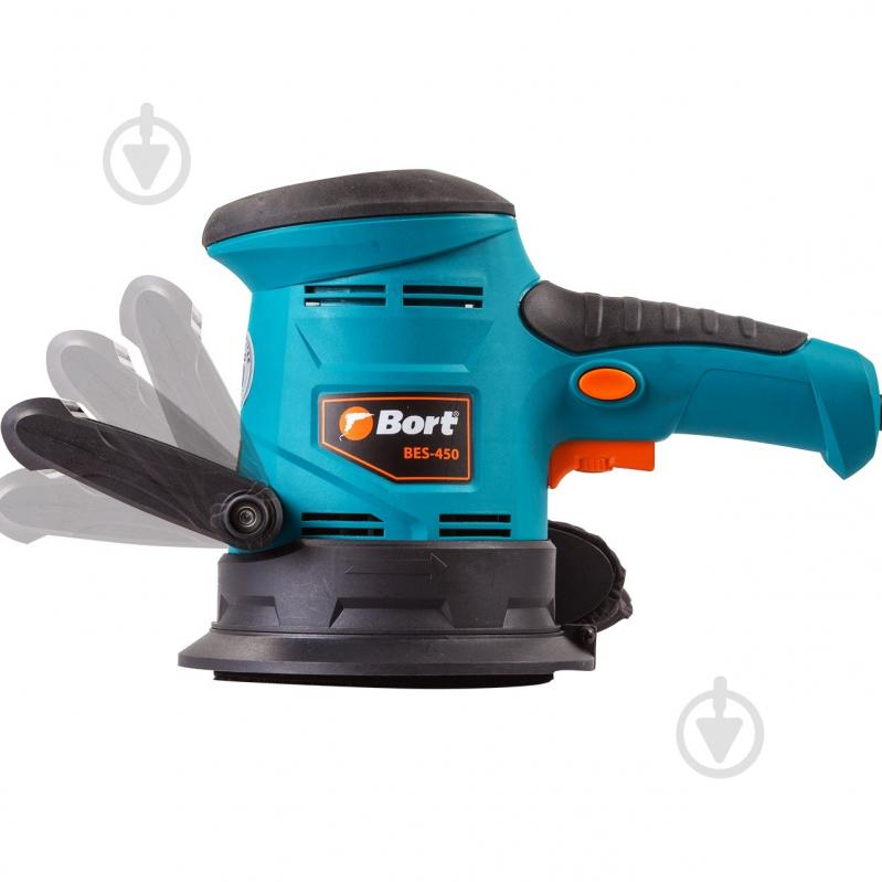 Виброшлифмашина Bort BES-450 - фото 3