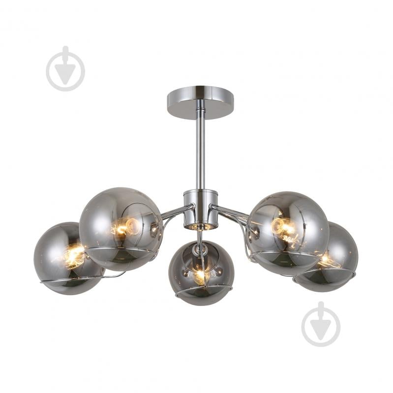 Люстра Miorro Filetto 580x330 мм 5xE14 хром 51-311-166 - фото 1 Люстра Miorro Filetto 580x330 мм 5xE14 хром 51-311-166 - фото 1