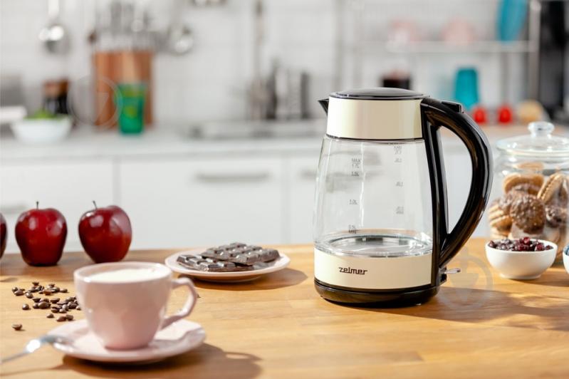 Электрочайник Zelmer ZCK8011I Beige - фото 4 Электрочайник Zelmer ZCK8011I Beige - фото 4