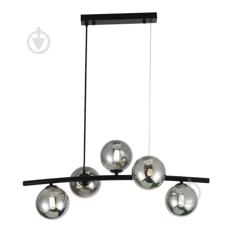 Люстра подвесная Miorro Sapori 700x280x900 мм 5x7 Вт G9 черный хром 51-311-173 - фото 2 Люстра подвесная Miorro Sapori 700x280x900 мм 5x7 Вт G9 черный хром 51-311-173 - фото 2