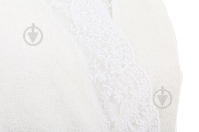 Халат Durutex Lace Bamboo р. L-XL айвори - фото 3