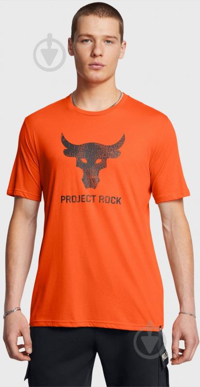 Футболка Under Armour 1383191-800 р.M оранжевый - фото 3 Футболка Under Armour 1383191-800 р.M оранжевый - фото 3