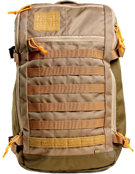 Рюкзак тактичний 5.11 Tactical 5.11 Rapid Quad Zip Pack [328] Sandstone - фото 2