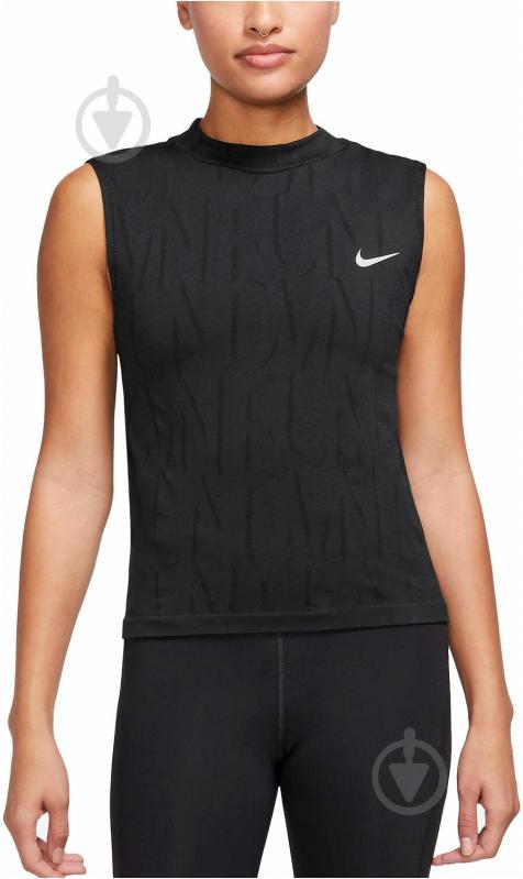 Майка Nike Dri-Fit Running Division FB7630-010 р.M черный - фото 1