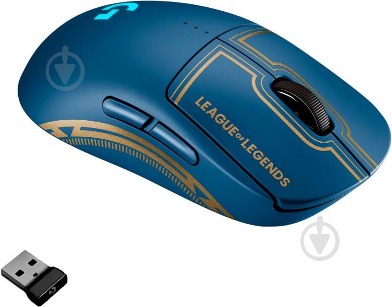 Мышь Logitech G PRO Wireless Gaming Mouse League of Legends Edition (910-006451) - фото 1