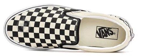 Слипоны Vans VN000EYEBWW1 р.37 бело-черный - фото 3