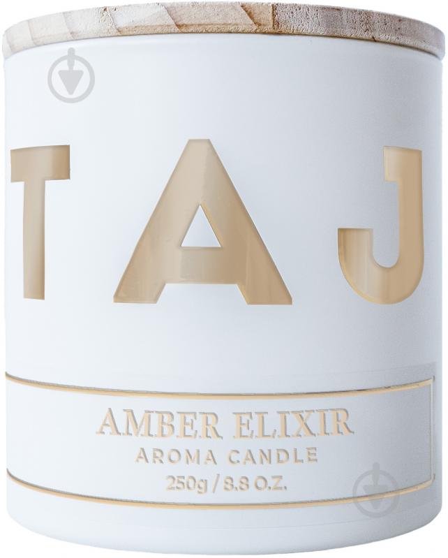 Свеча ароматическая Taj Max AMBER ELIXIR 250 г - фото 1