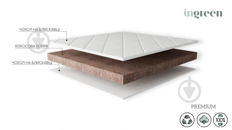Матрас Кокос InGreen 60x80 см - фото 2