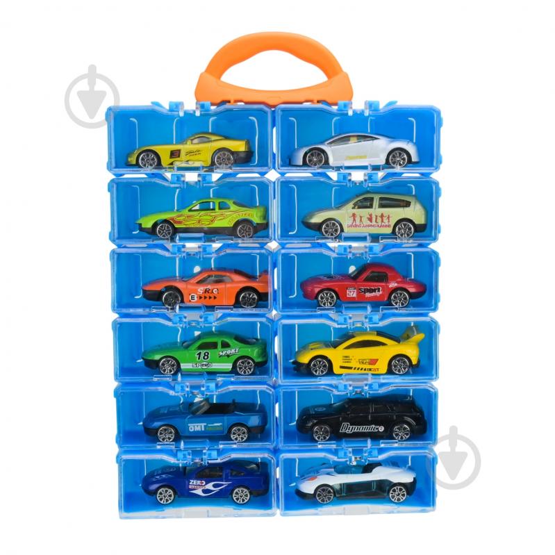 Набор машинок Автопром 12 шт. 1:64 AP7531 - фото 3