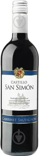 Вино Castillo San Simon Cabernet Sauvignon 0,75 л - фото 1