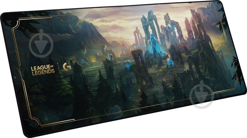 Ігрова поверхня Logitech G840 XL Gaming Mouse Pad League of Legends Edition (943-000544) - фото 1