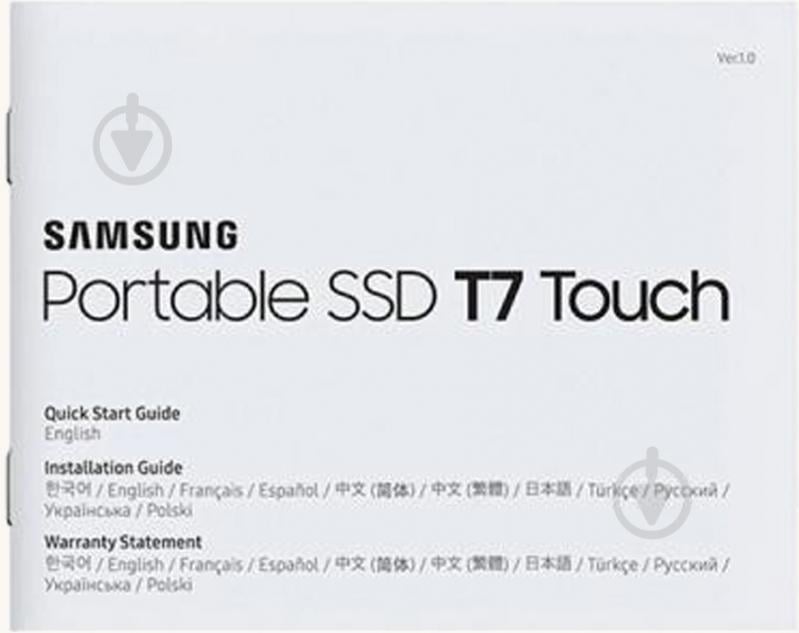 SSD-накопитель Samsung 1000GB Portable USB 3.2 3D TLC (MU-PC1T0S/WW) - фото 10