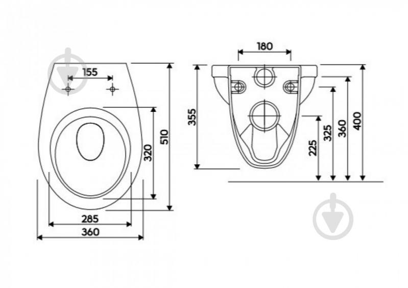 Система інсталяції Geberit Duofix 458.126.00.1 + Kolo Idol M1310002U - фото 4