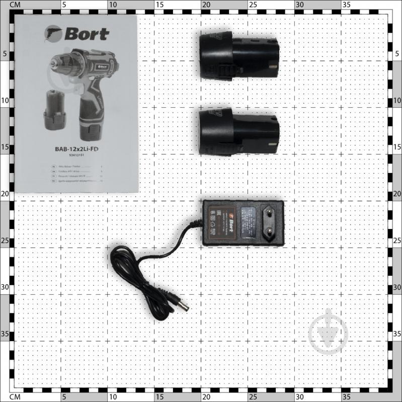 Шуруповерт акумуляторний Bort BAB-12x2LI-FD - фото 8