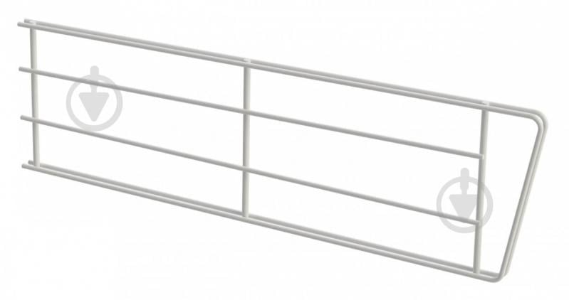 Перегородка для полиці Kolchuga 306x100 мм білий - фото 1