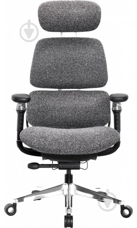 Крісло ігрове GT Racer X-819 сірий - фото 2 Крісло ігрове GT Racer X-819 сірий - фото 2