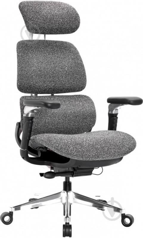 Крісло ігрове GT Racer X-819 сірий - фото 1 Крісло ігрове GT Racer X-819 сірий - фото 1