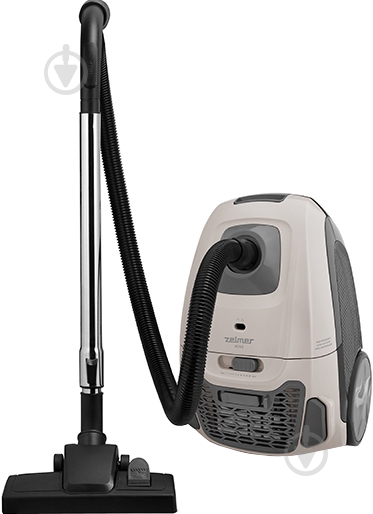 Пылесос Zelmer Adas ZVC316BB с мешком grey - фото 1