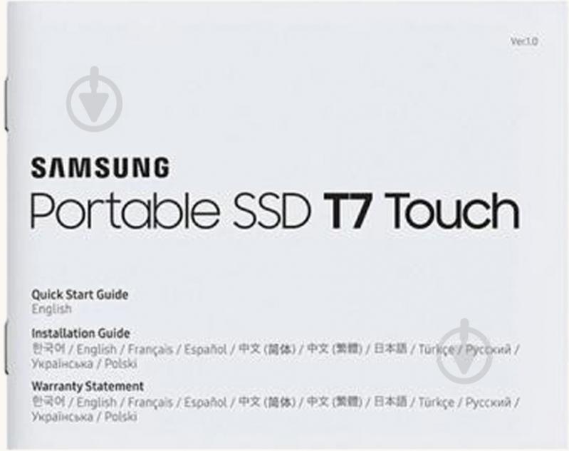 SSD-накопитель Samsung 2000GB Portable USB 3.2 3D TLC (MU-PC2T0K/WW) - фото 11