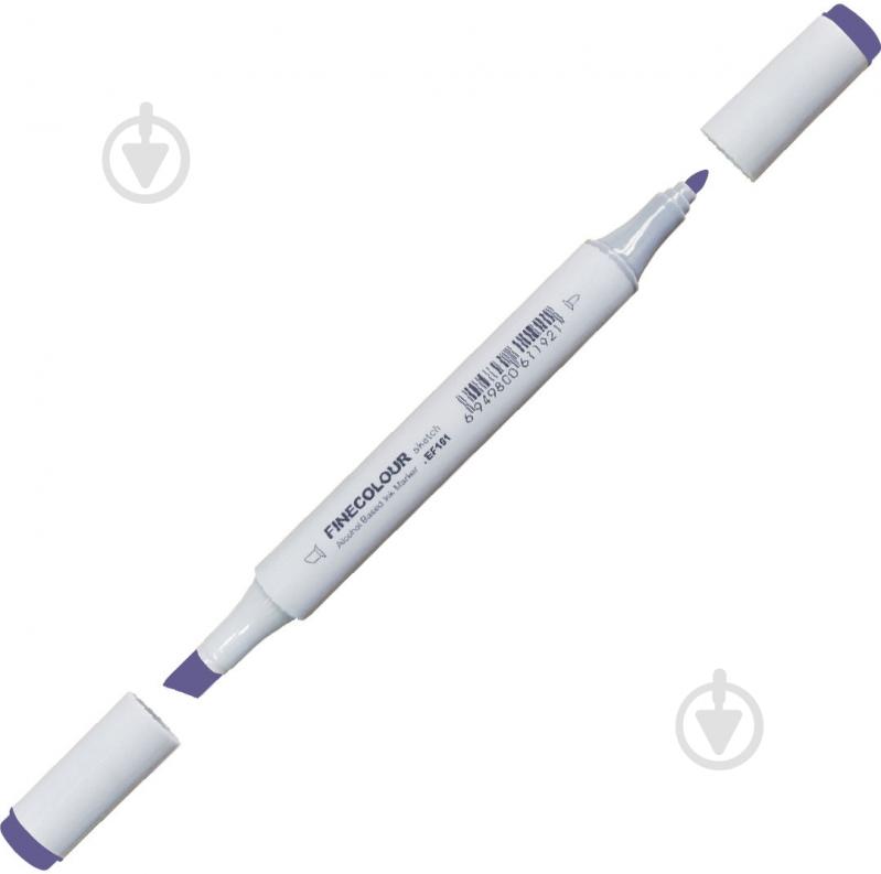 Маркер спиртовий FINECOLOUR Junior EF101-196 синьо-фіолетовий - фото 1 Маркер спиртовий FINECOLOUR Junior EF101-196 синьо-фіолетовий - фото 1
