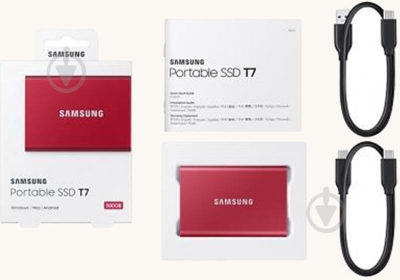 SSD-накопитель Samsung 500GB Portable USB 3.2 3D TLC (MU-PC500R/WW) - фото 8