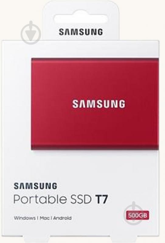 SSD-накопитель Samsung 500GB Portable USB 3.2 3D TLC (MU-PC500R/WW) - фото 10