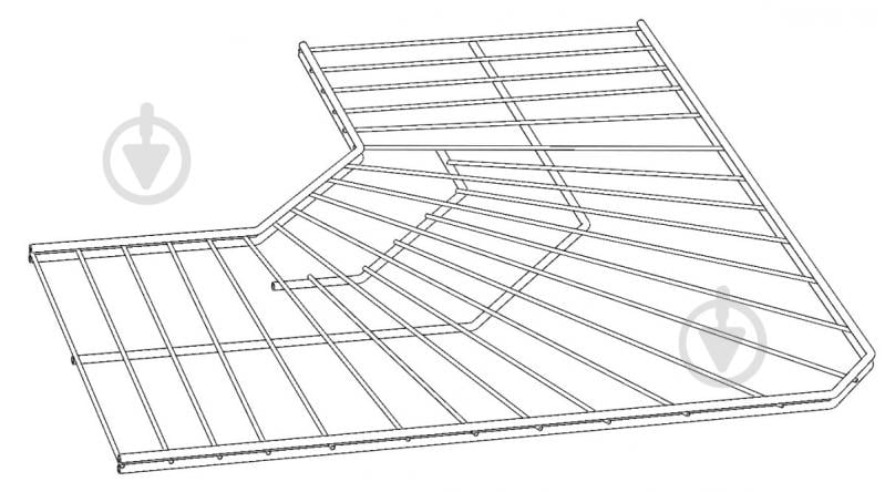 Полка для гардеробной системы Kolchuga угловая 600x306 мм белый - фото 7 Полка для гардеробной системы Kolchuga угловая 600x306 мм белый - фото 7