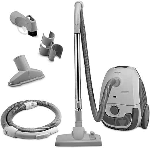 Пылесос Zelmer с мешком Jozek ZVC221 grey - фото 2