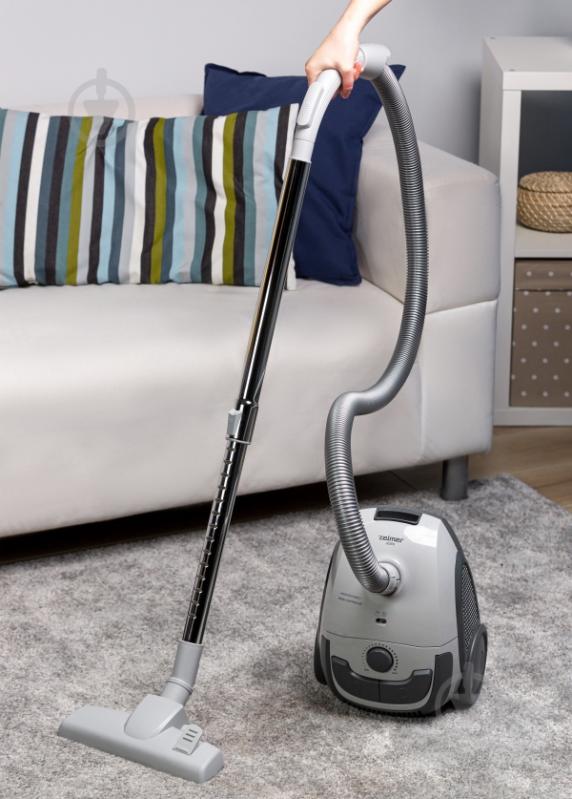 Пылесос Zelmer с мешком Jozek ZVC221 grey - фото 10