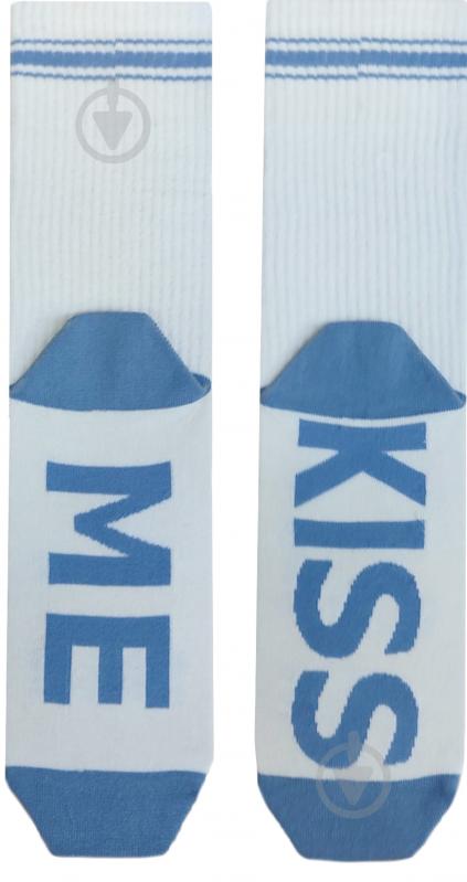 Носки мужские Premier Socks влюбленные белый/синий 1 шт. - фото 1